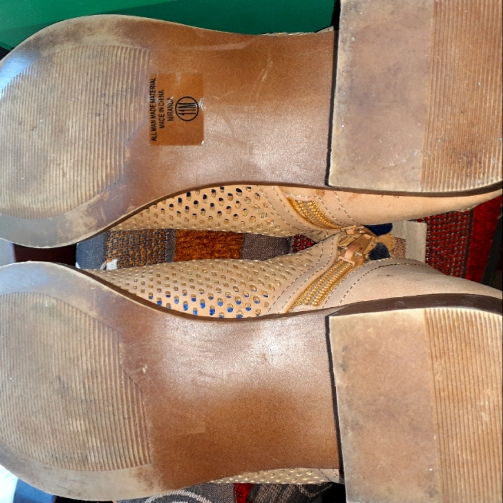 Open Toe Booties - Picture 3 of 3